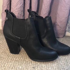 Black Booties Size 8.5